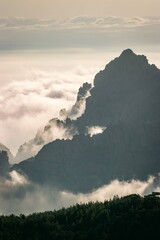 Col de Bavella, Corse, France. Hiking Landscape in Corsica.