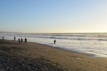 Naklejka premium Rocas de santo domingo, litoral central de Chile, Región de Valparaíso.