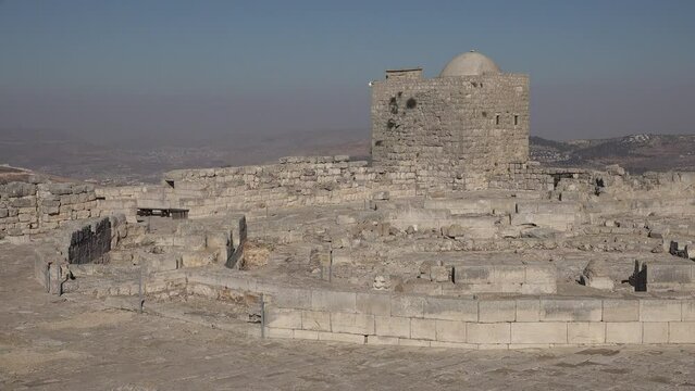 Historic complex on top of Mount Gerizim, the most sacred place for Samaritans (an ancient religion closely related to Judaism)
