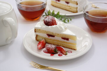 イチゴのケーキ