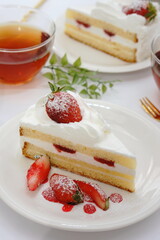 イチゴのケーキ