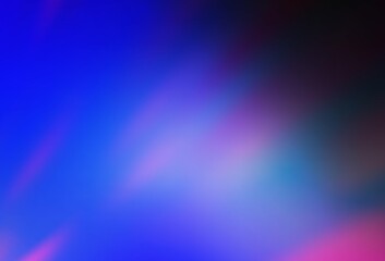 Dark Pink, Blue vector colorful blur background.