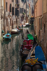Fototapeta na wymiar Typischer Rii, Venedig