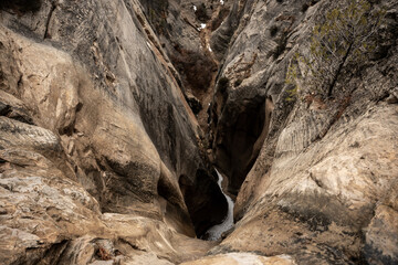 Snow in Crevasse of Jolley Gulch