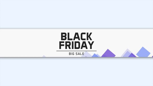 Black Friday with white fashion pattern, motion abstract holidays, business and corporate style background