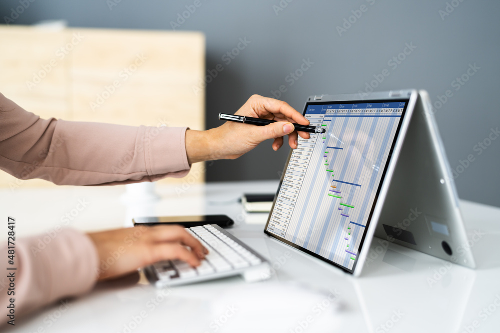 Poster Gantt Gantt Software Project