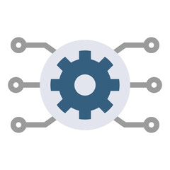 technology techno cog gear core website webpage homepage web development icon