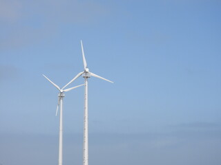 Wind power generation in northern Hokkaido