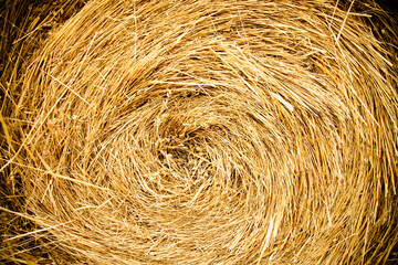 straw bale background
