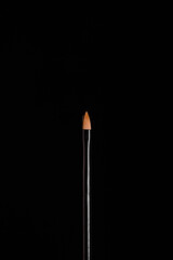 make up stuff on black background