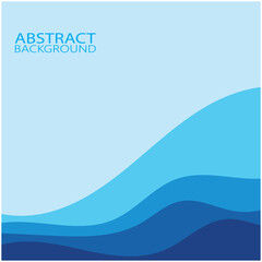 Abstract Water wave design background