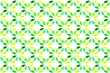 Green leaves background design