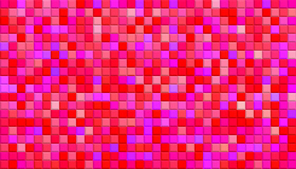 Red geometric background. Vector illustration. 