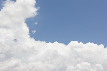 Clouds with the blue sky