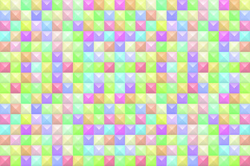 Colorful geometric
background. Mosaic tiles. Vector illustration. 