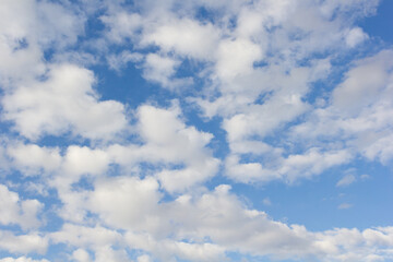 Clouds with the blue sky