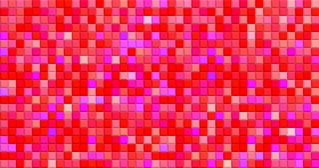 Red geometric background. Vector illustration. 