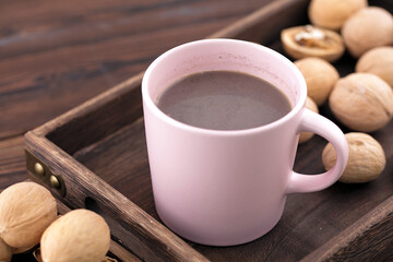 Walnut sesame paste and dried walnut