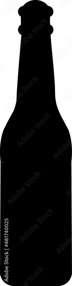 Poster botle beer icon sign signifier vector..eps