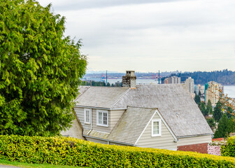 A very neat and colorful home with gorgeous outdoor landscape in suburbs of Vancouver, Canada