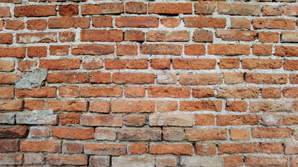 Texture of the brick walls     