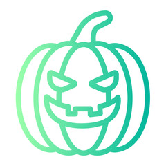 halloween party gradient icon