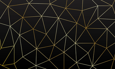 Abstract digital background of points and lines. Glowing plexus.