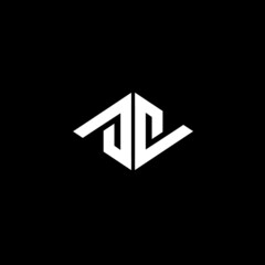 Initial letter JL logo template design
