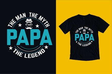 Father, dad t-shirt design