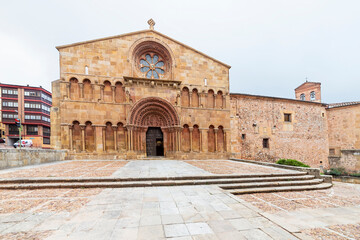 Fototapeta premium Church of Santo Domingo in Soria, Castile and Leon community, Spain