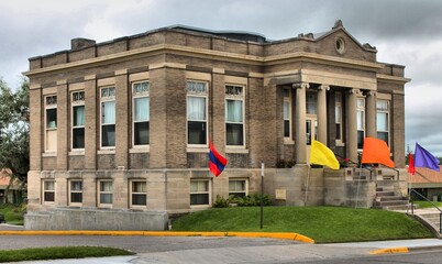 Obraz premium Old public library