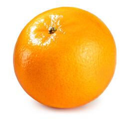 Fresh Mandarin Orange isolated on white background, Taiwan Tangerine Orange on White Background With clipping path.