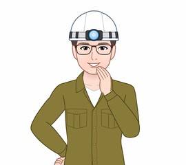 建築学科の男性