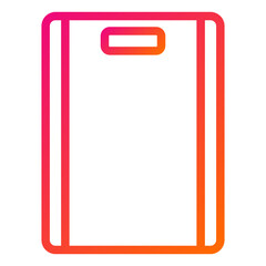 Cutting Board Vector Icon Design Illustration