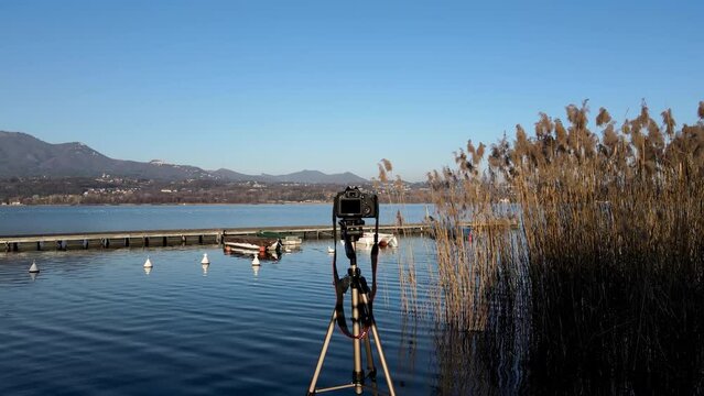  Photo set on Lake Varese Italy