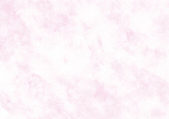 水彩　背景画像　淡いピンクの春色のテクスチャ
