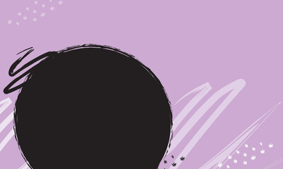 Background circles tan lavendar