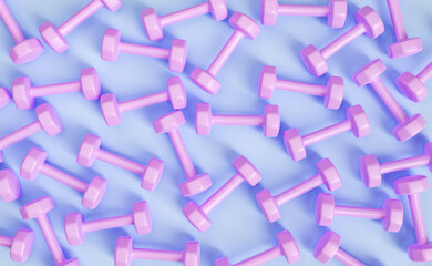 pink dumbbell pattern background