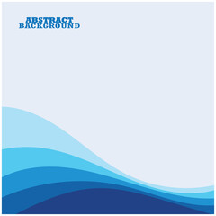 Abstract Water wave design background
