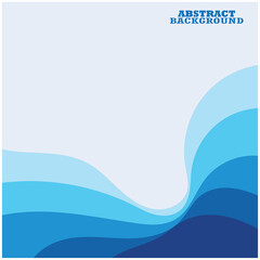 Abstract Water wave design background