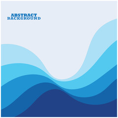Abstract Water wave design background