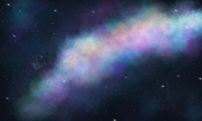 Fototapeta premium sky and stars background.