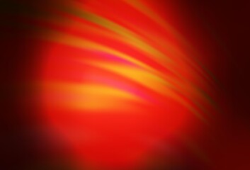 Dark Red vector colorful blur backdrop.