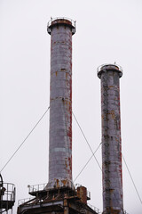 old factory chimney
