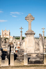 Fototapeta na wymiar Llucmajor cemetery, Mallorca, Balearic Islands, Spain