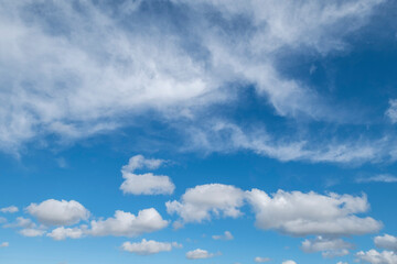 cloud sky background ,  Mallorca, Balearic Islands, Spain