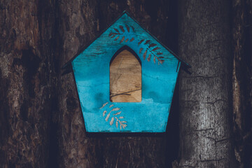 a small house for birds