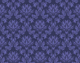 Fototapeta premium Damask Seamless Pattern