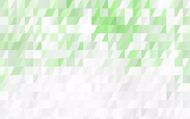 Dark Orange vector abstract geometric background consisting of colored triangles.