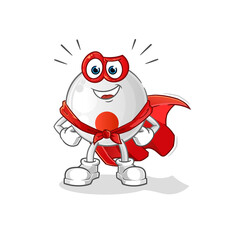 japan flag heroes vector. cartoon character